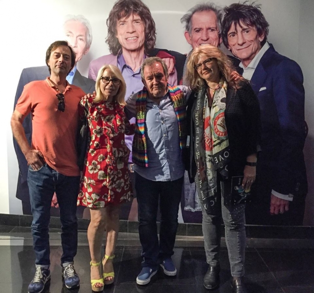 The Rolling Stones ofrecen su primer concierto en Lima, Perú. Brian Rasic Jordi Güell The Rolling Stones ofrecen su primer concierto en Lima, Perú. Brian Rasic Jordi Güell