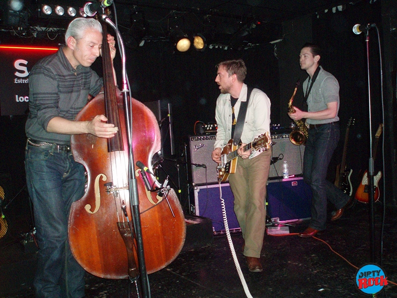 JD McPherson en concierto Valencia.3