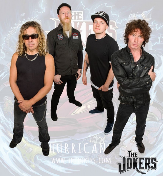 Entrevista a The Jokers de gira en España para presentar Hurricane 2016