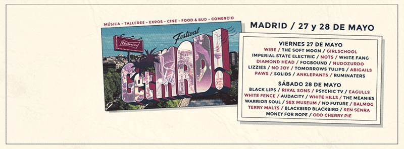 Rival Sons al GetMAd festival en Madrid