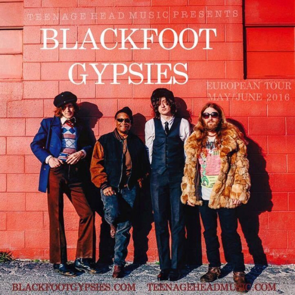 Blackfoot Gypsies presentan por primera vez en España y Europa Handle it 2016