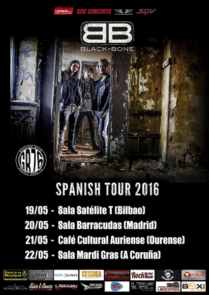 Black Bone gira española en mayo 2016