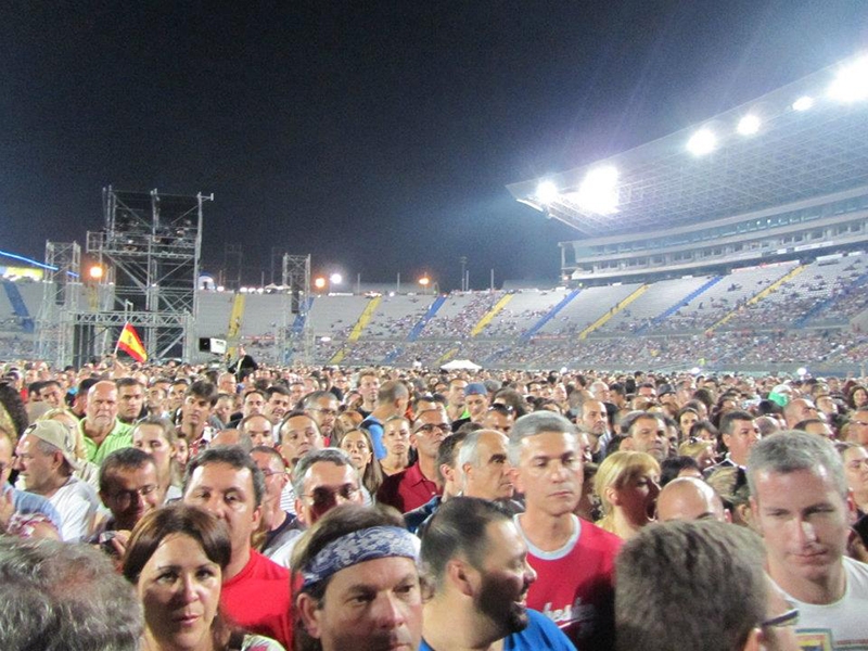 Bruce Springsteen las Palmas 2012.10