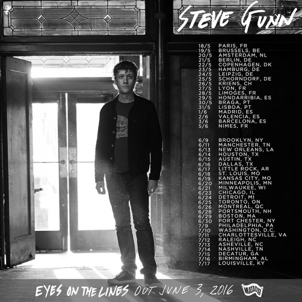 Steve Gunn anuncia nuevo disco Eyes on the Lines y gira en España 2016