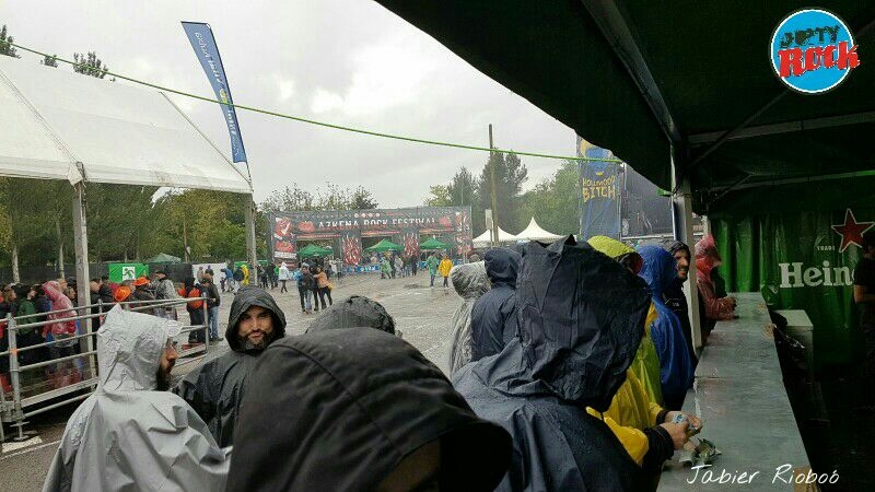 Azkena Rock festival 2016 lluvia