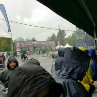 Azkena Rock festival 2016 lluvia