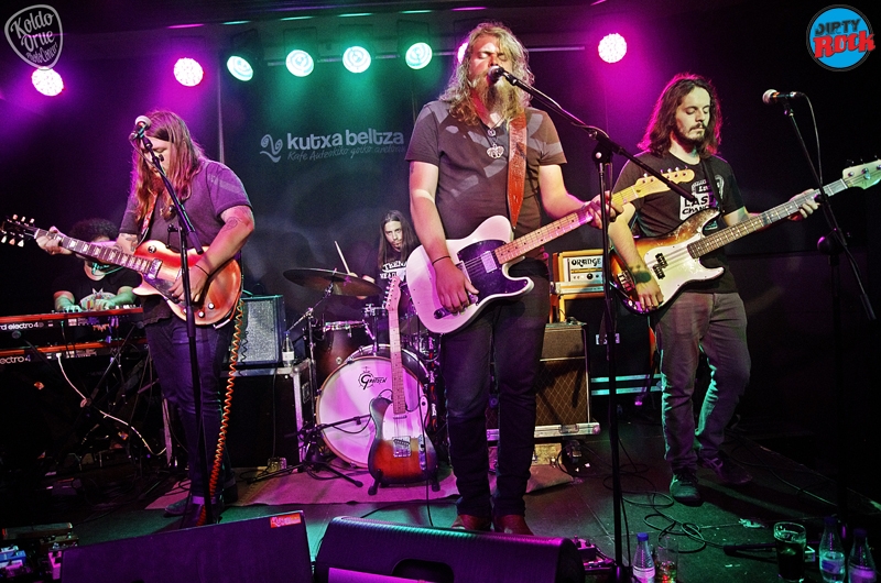 Robert Jon & the Wrecken el Kafe Antzokia, Bilbao 2016.1