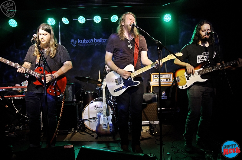 Robert Jon & the Wrecken el Kafe Antzokia, Bilbao 2016.4