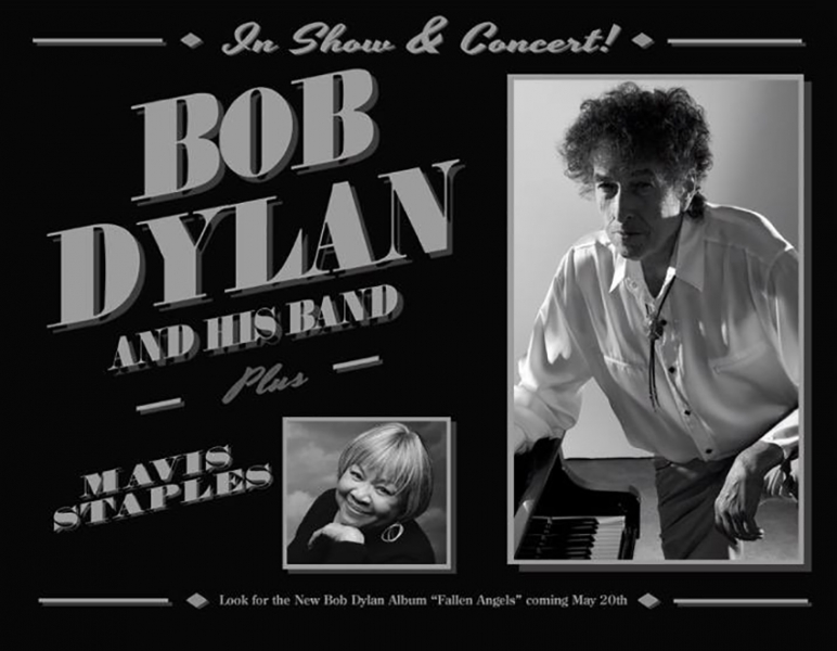 Fallen Angels nuevo disco de Bob Dylan y gira con Mavis Staples