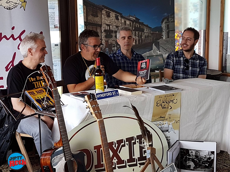 Fernando Navarro, Joserra Rodrigo, Mikel Muñoz y Miguel López El Último vals Frías