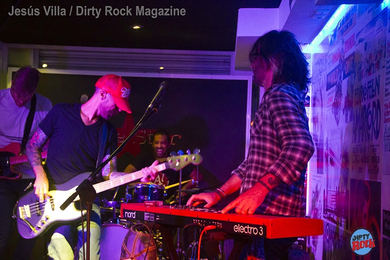 Rami Jaffee con Cord Carpenter Band Tenerife Lone Star