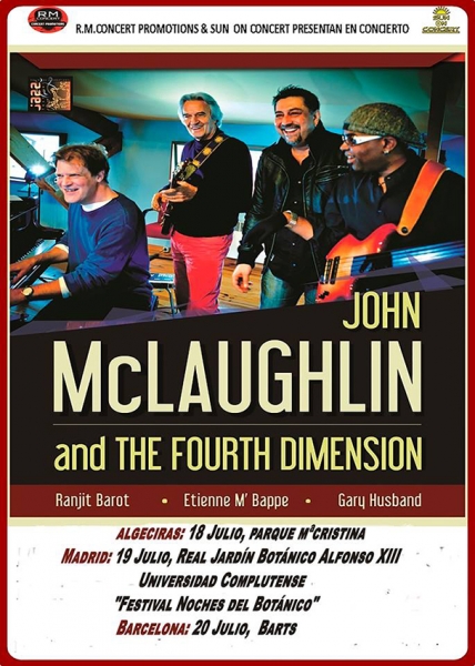 Entrevista a John McLaughlin gira española 2016