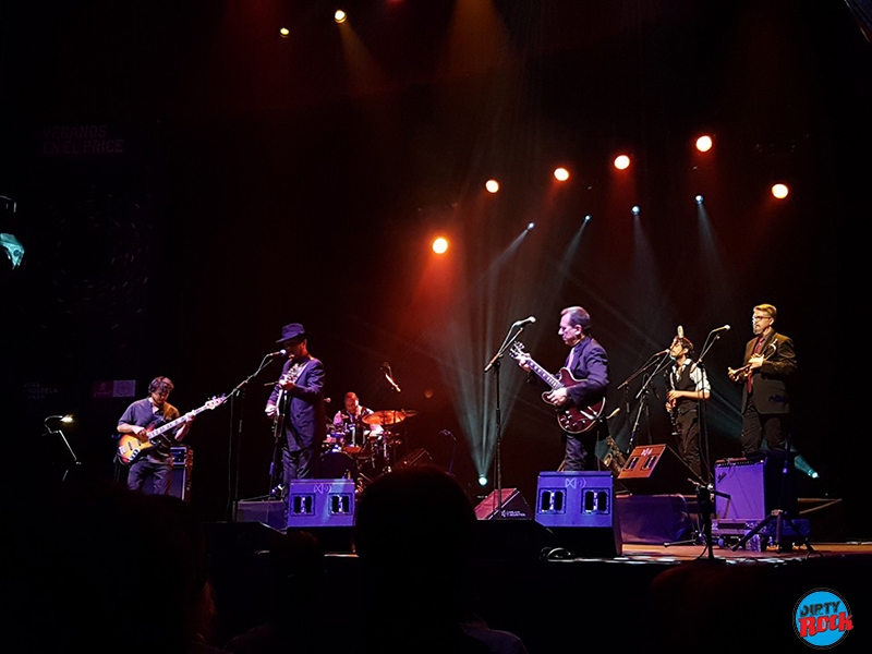 Juan Perro y su sexteto en el Teatro Circo Price de Madrid 2016.10