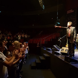 Juan Perro y su sexteto en el Teatro Circo Price de Madrid 2016