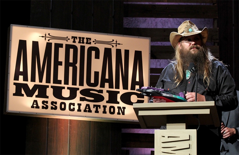 Ganadores de los premios de la Americana Music 2016. Chris Stapleton