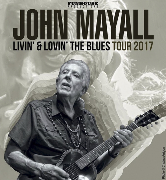 John Mayall anuncia gira española para febrero de 2017