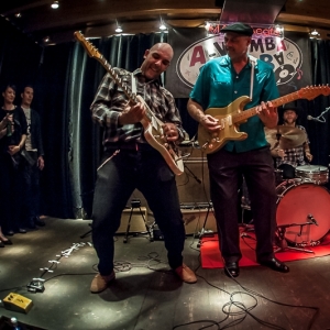 Deke Dickerson and The Sex-Phonics en Barcelona 2016.12