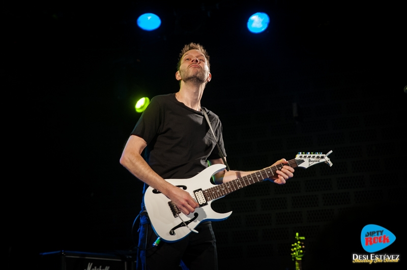 Paul Gilbert en concierto Madrid 2016.7