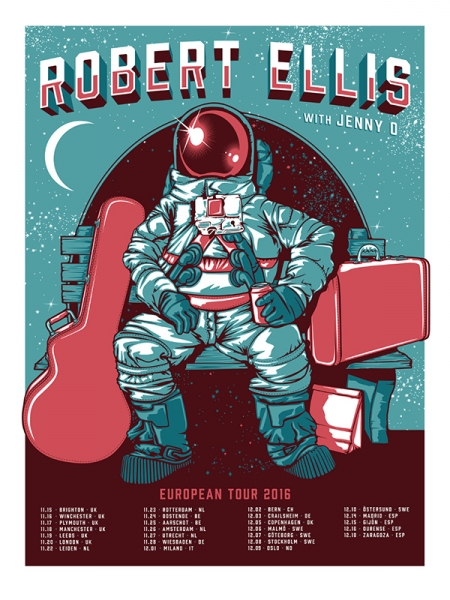Robert Ellis Tourposter 2016 Robert Ellis Tourposter 2016