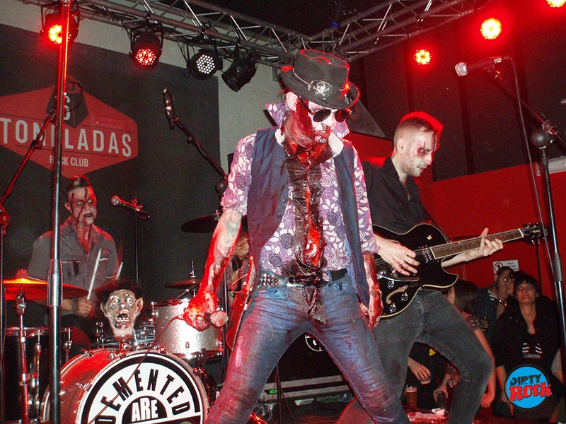 Demented Are Go en concierto Valencia 2016 Demented Are Go en concierto Valencia 2016
