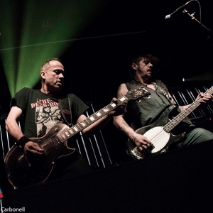 Resabiados abriendo para The Damned en Valencia 2016.3