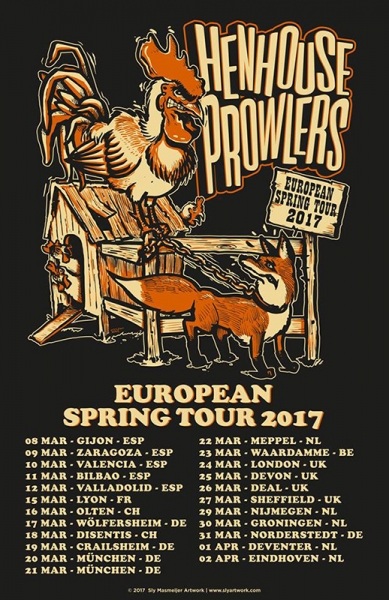 Henhouse Prowlers gira española 2017