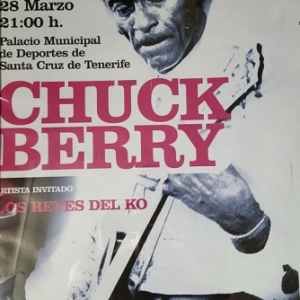 Chuck Berry concierto pabellón de deportes Santa Cruz Tenerife marzo 2008