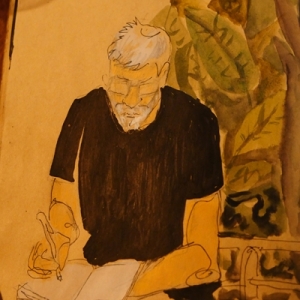Cayetana Álvarez pintar música.26