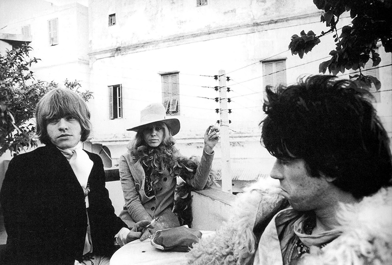 Adiós a Anita Pallenberg, con Brian Jones