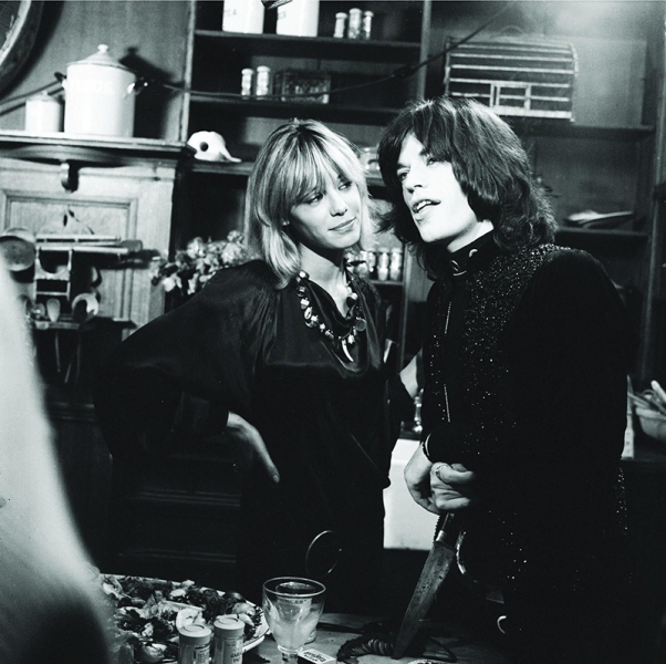 Adiós a Anita Pallenberg, con Mick Jagger