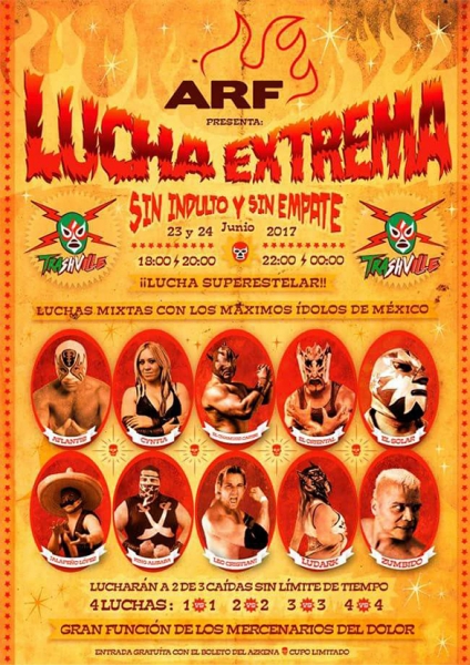 Azkena Rock Festival 2017 Lucha extrema mejicana