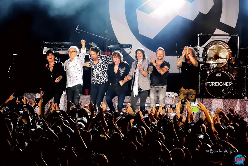 Foreigner celebrando su 40 aniversario en La Riviera, Madrid 2017.5