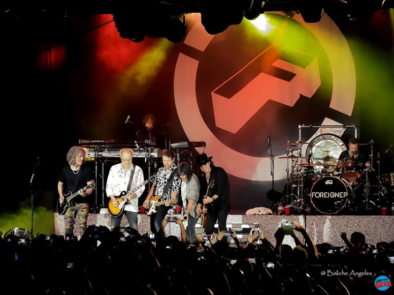 Foreigner celebrando su 40 aniversario en La Riviera, Madrid 2017.6