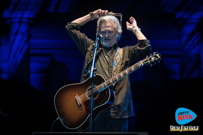 Kris Kristofferson Jardines de Pedralbes.