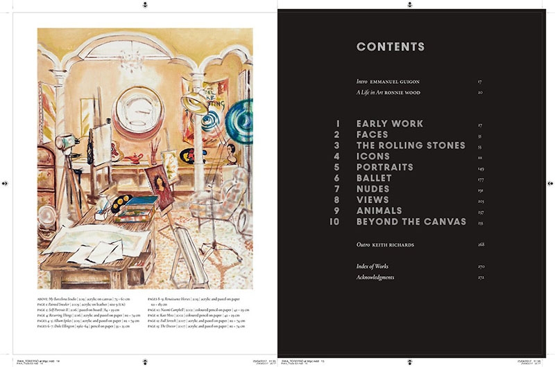 Ronnie Wood Artist nuevo libro 2017 Ronnie Wood Artist nuevo libro 2017