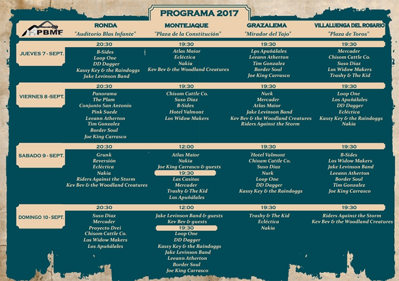 2ª edición del Pueblos Blancos Music Festival