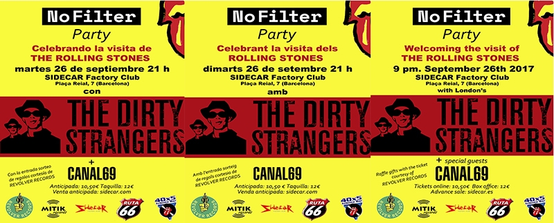 40x5 Tributo Dirty Strangers Barcelona