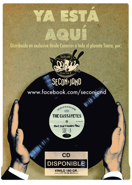 CARTEL VINILO Y MANOS