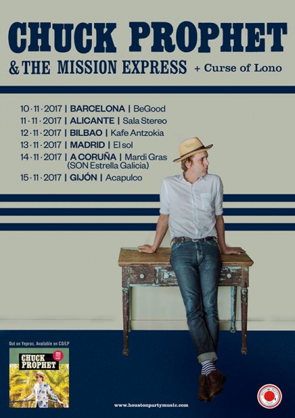 Chuck Prophet entrevista 2017 gira tour