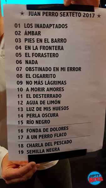 Juan Perro Madrid Teatro Rialto 2017.