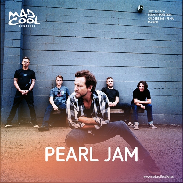 Pearl Jam en Barcelona y Madrid dentro de su gira europea