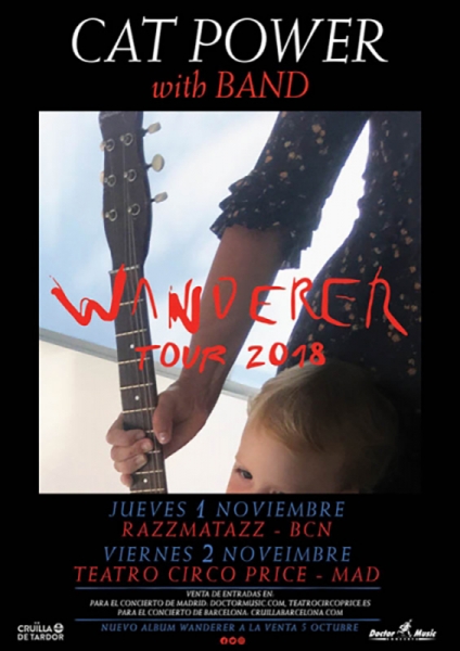 Cat Power actuará en Barcelona, Madrid y Benidorm para presentar Wanderer 2018