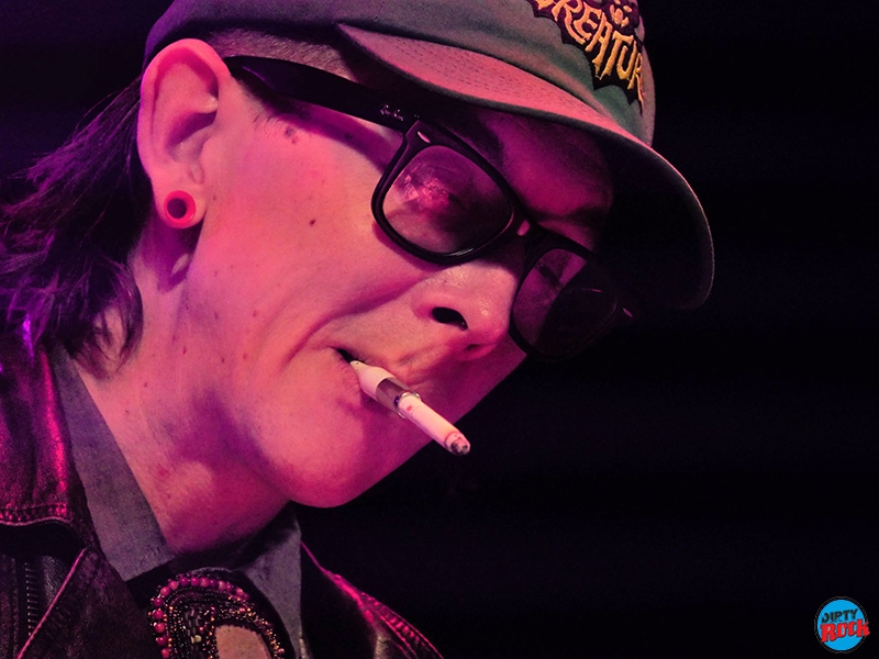 Micah P. Hinson en Madrid 2019.