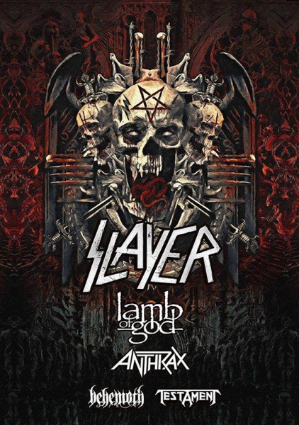 Slayer también anuncian su adiós a los escenarios con una última gira mundial