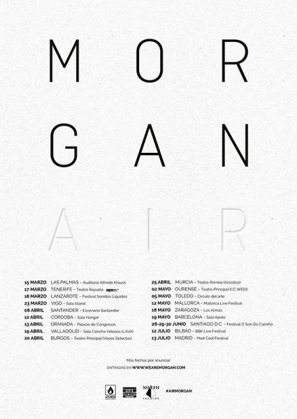 Morgan gira 2018 fechas