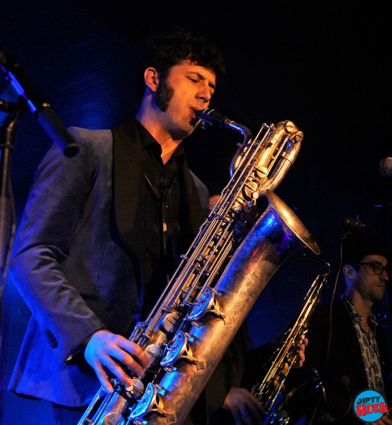 Los Saxos del Averno y Adrián Costa Madrid.