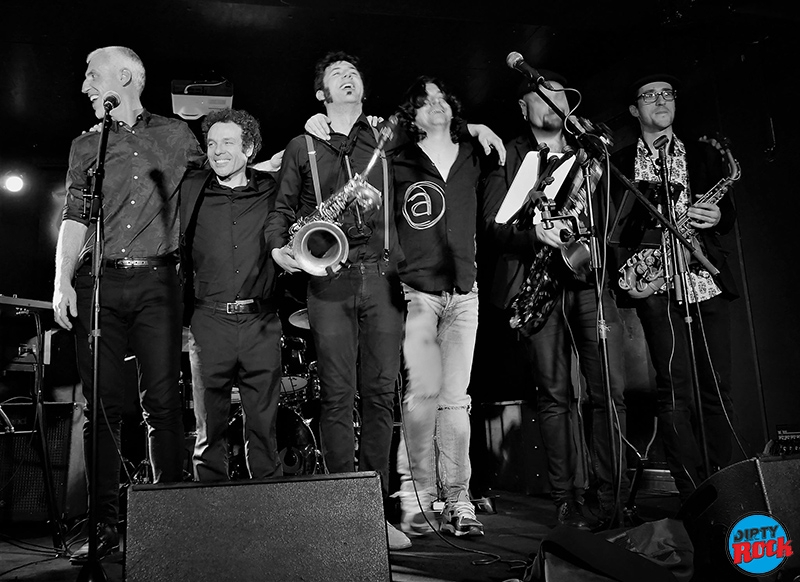 Los Saxos del Averno y Adrián Costa Madrid.15