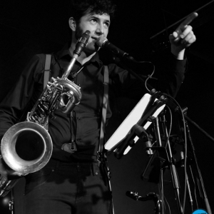 Los Saxos del Averno y Adrián Costa Madrid.14