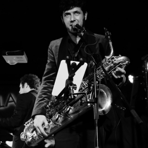 Los Saxos del Averno y Adrián Costa Madrid.5