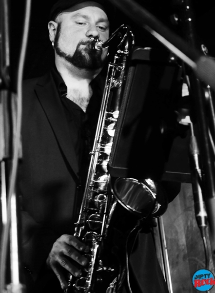 Los Saxos del Averno y Adrián Costa Madrid.9